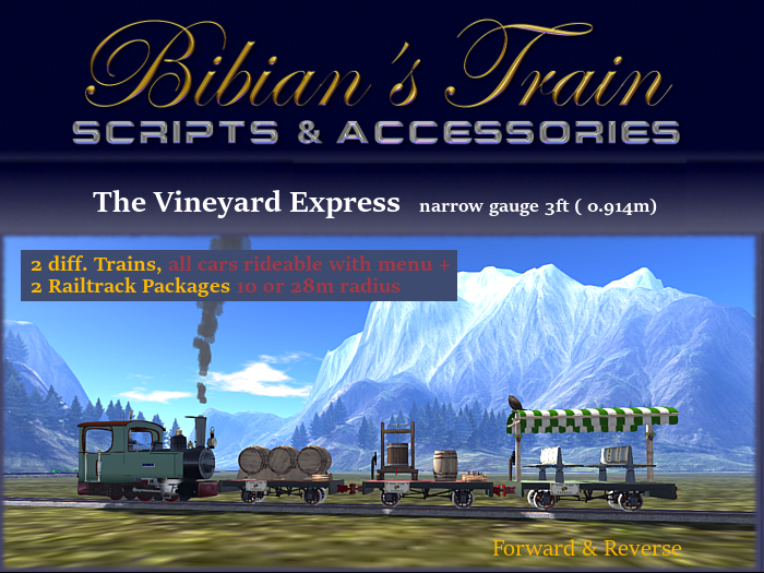 The Vineyard Express narrow gauge 3ft