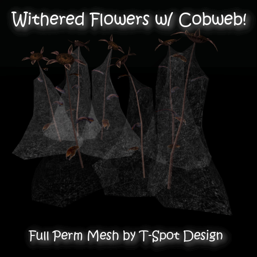T-Spot Mesh - Withered Plants w/ Cobweb - FP - LI=0.5-1.5