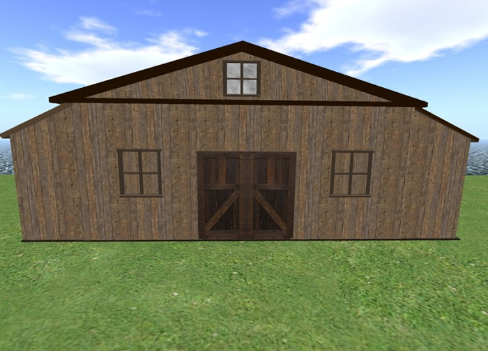 Farm House Wood Barn
