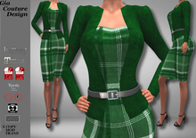"GCD" Amanda Dress With Jackets Green