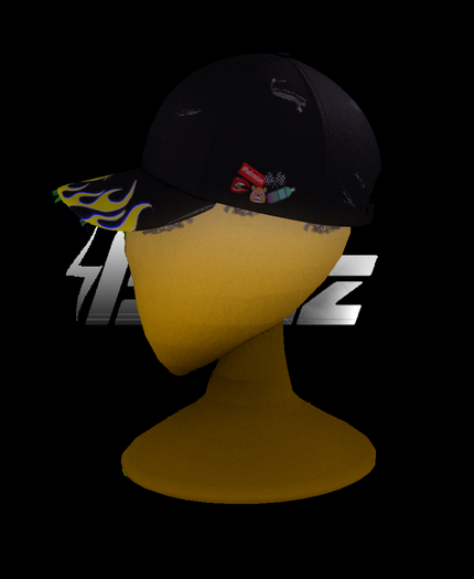 B- YELLOW FLAME CAP