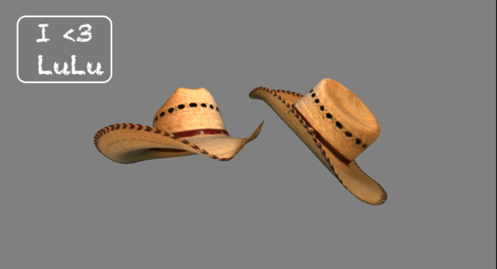 I<3LuLu Cowboy hat