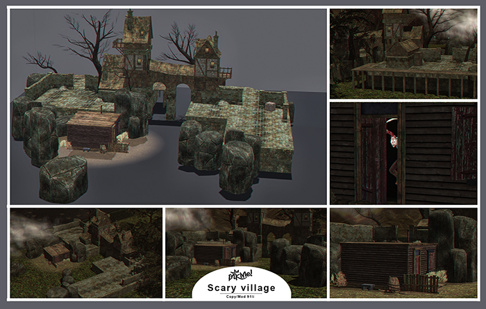 ::Inkme:: Scary village