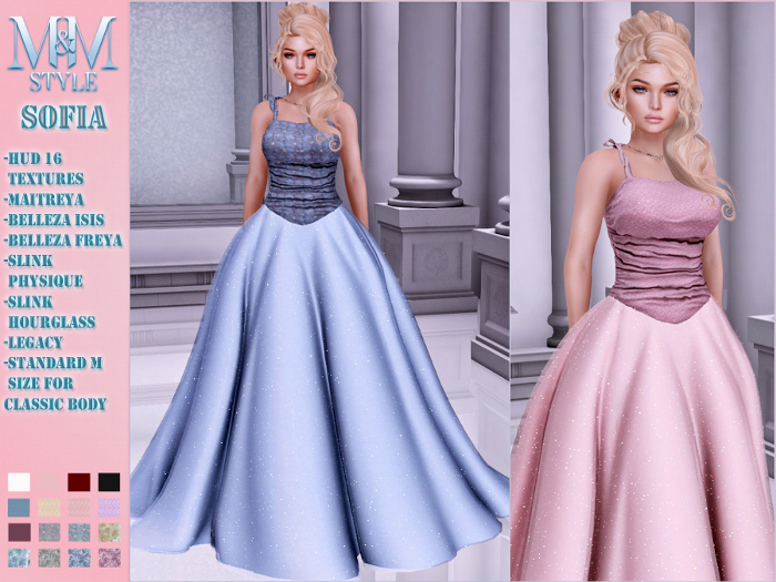 M&M STYLE-SOFIA GOWN-SEP20