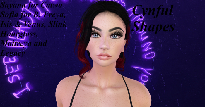 Cynful Shapes Sayana Shape for Catwa Sofia DEMO