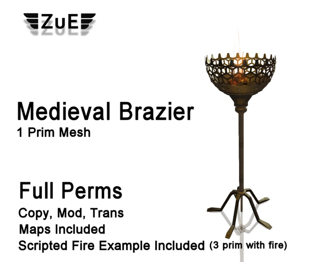 ::ZuE:: Medieval Brazier (ADD)