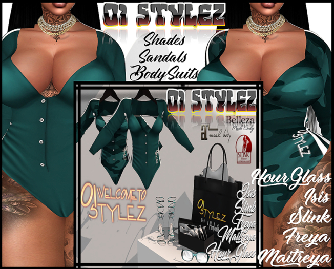 ..::01::..2set BodySuit Fit(Turquoise)