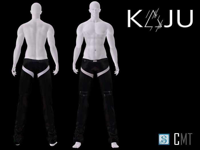 KAJU - Adrian Trousers White