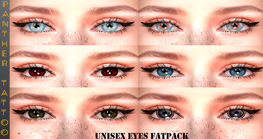 PANTHER TATTOO-Fatpack Eyes-Appliers Omega