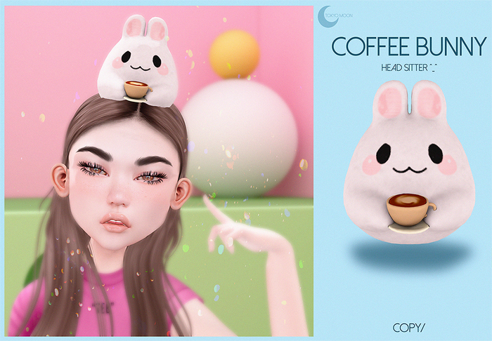 TK.// Coffee Bunny // Head Sitter