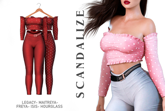 SCANDALIZE. Nova. Red