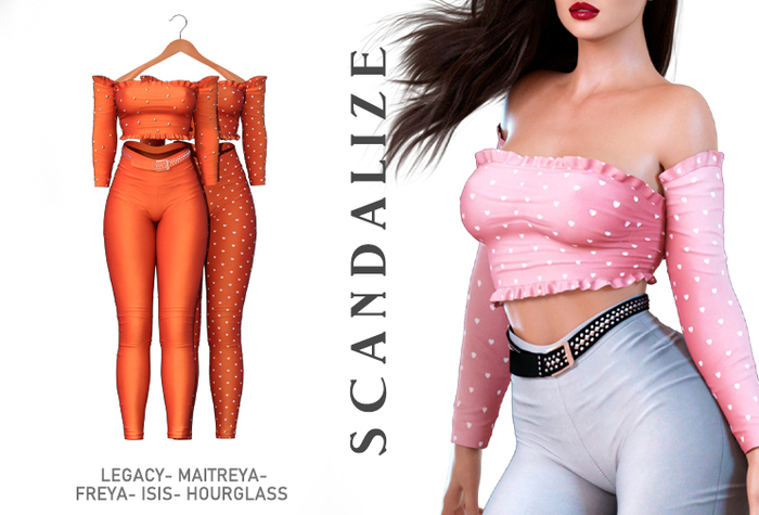 SCANDALIZE. Nova. Orange