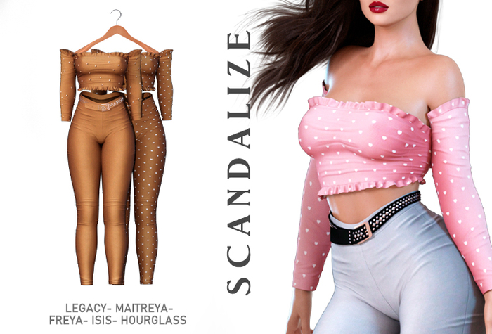 SCANDALIZE. Nova. Gold
