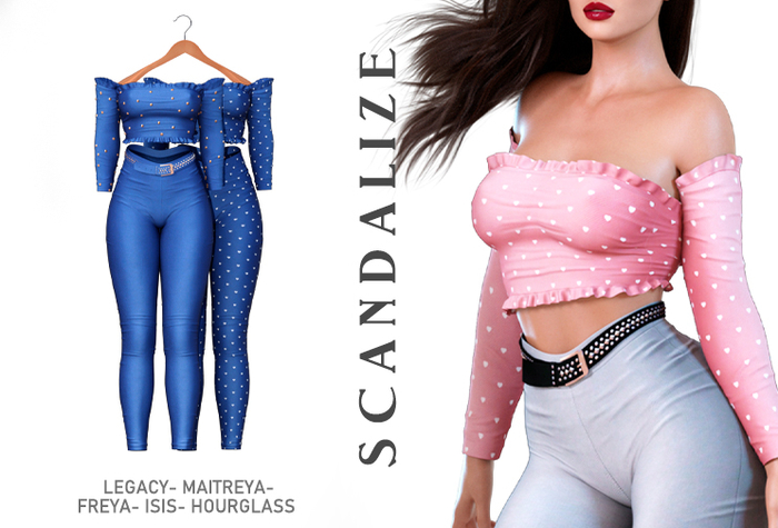 SCANDALIZE. Nova. Blue