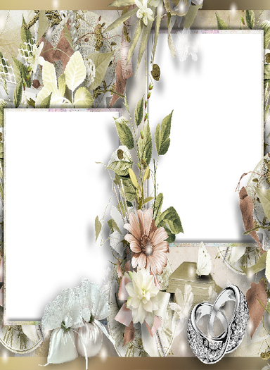 Wedding frame texture
