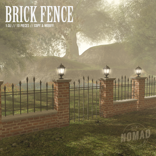 NOMAD // BRICK FENCE