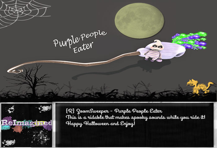 {R} ZoomSweepers Purple People Eater (K)