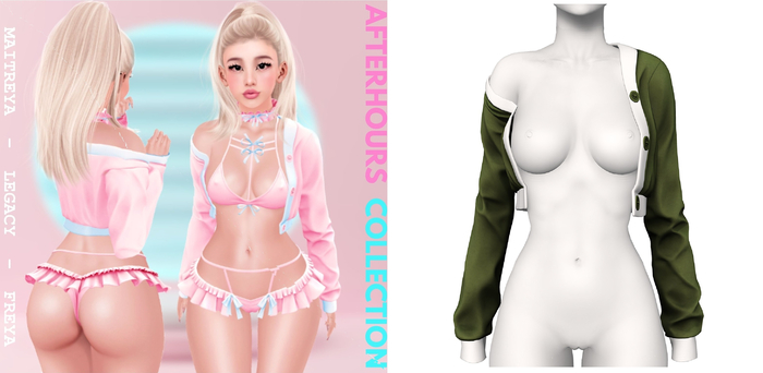 Rebelpill - AfterHours Collection Jacket Army Green