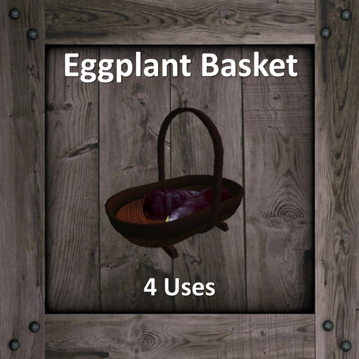 DFS Eggplant Basket (Texture)