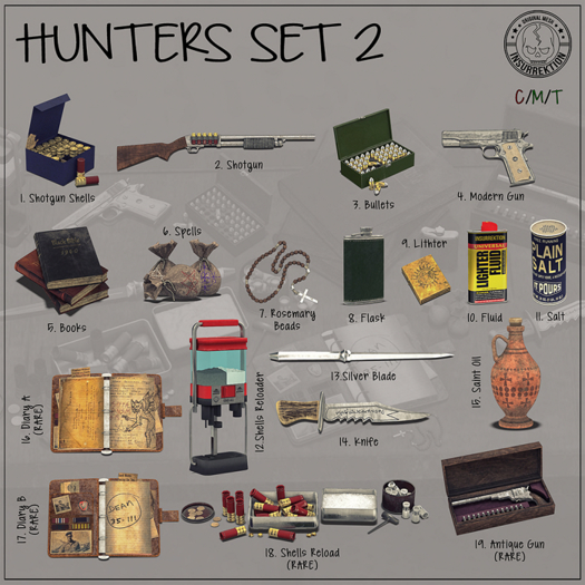 [IK] Hunters Set 2 - 16. Diary A - RARE (boxed)