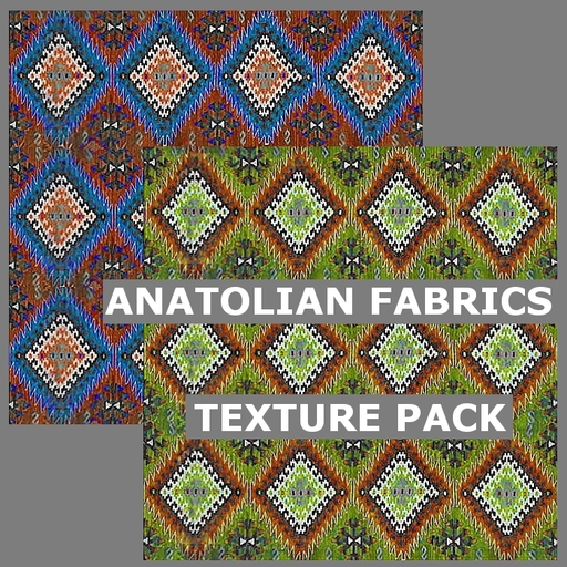 Anatolian fabrics texture pack