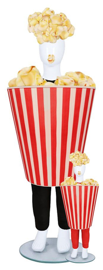 [M] Bebe TODDLER & YOUTH Popcorn Costume Set