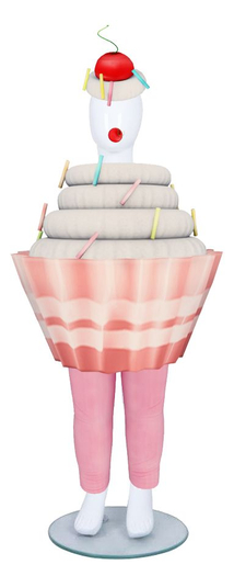 [M] Bebe TODDLER & YOUTH Cupcake Costume Set - Tea Cake