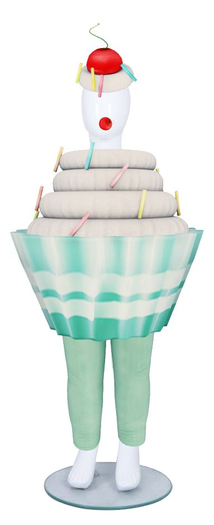 [M] Bebe TODDLER & YOUTH Cupcake Costume Set - Pistachio