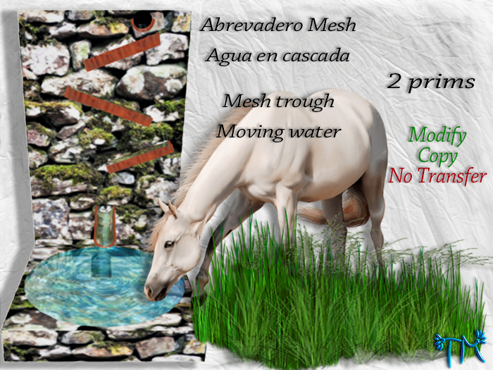 FUENTE ABREVADERO MESH 2 PRIMS