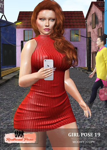 [REDHEAD POSE] GIRL POSE 19