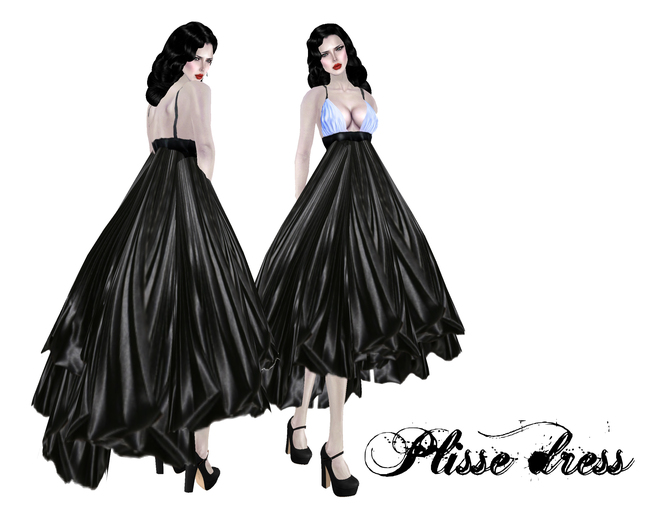 Boudoir Plisse Dress