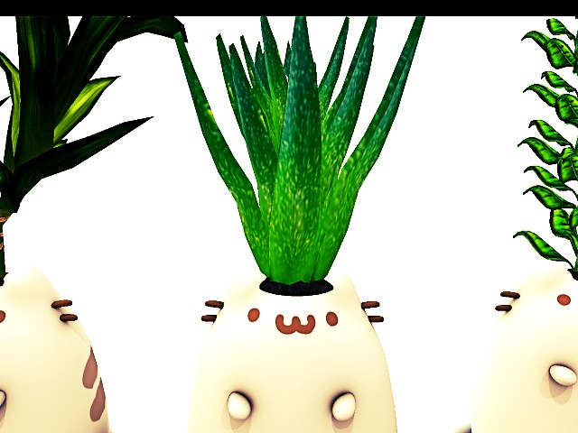 [AE] Garden Store- Cat FLower Pot Collection 3