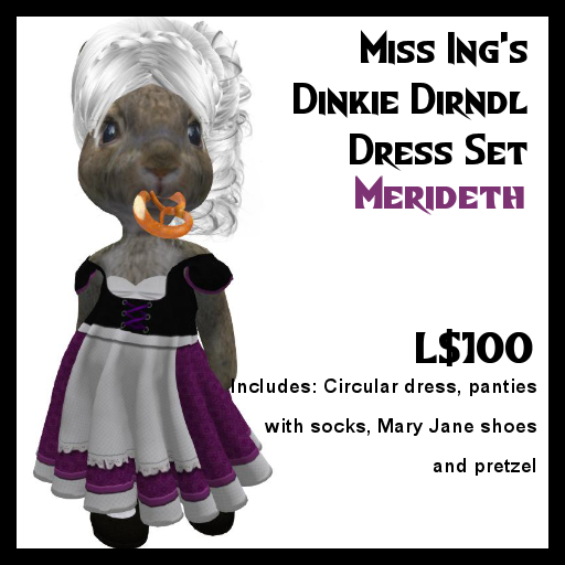 Miss Ing's Dinkie Dirndl Dress Set Merideth