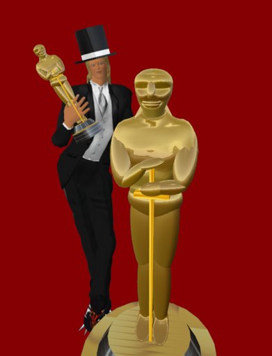 SLOSCAR Red Carpet Fun - Award Trophy - Movie Fans