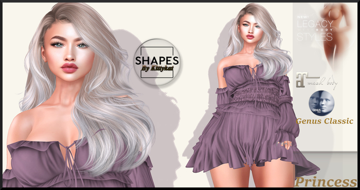Shapes by Kittykat - Princess For Genus Classic