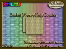 !Kushi! BasketWeaveKnitCOMBO Textures -WearToUnpack