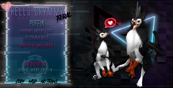 Hello Grymmy! - Puffin Griffin Mod