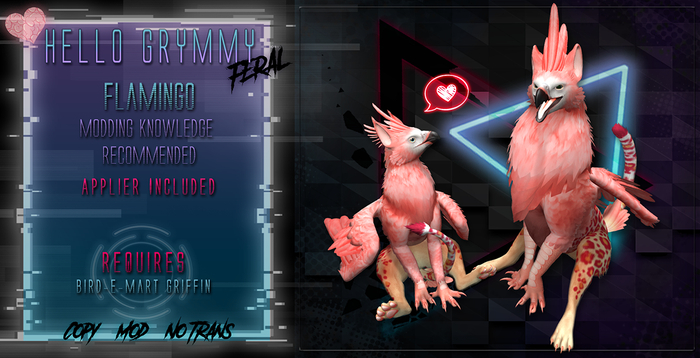Hello Grymmy! - Flamingo Griffin Mod