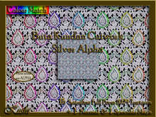 !Kushi! ButaKundanCutworkSILVERALPHA Textures -WearToUnpack