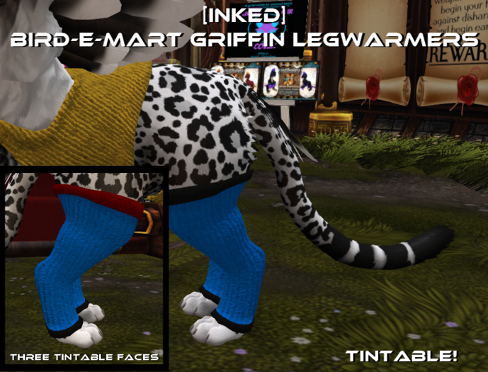 [INKED] BRDMRT Griffin Legwarmers [Boxed]