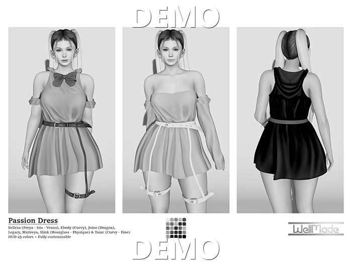 [WellMade] Passion Dress DEMO