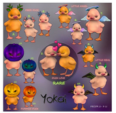 13.YOKAI - DuckTales - Pumpkin Duck (navy blue)