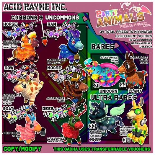 <AR> Party Animals - 26. Lime (VOUCHER)