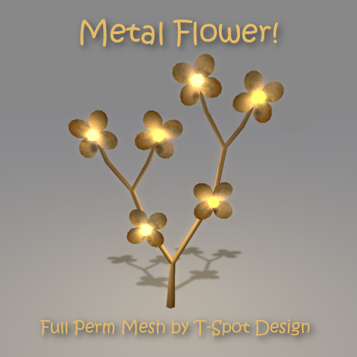 T-Spot Mesh - Metal Flower - Full Perm - LI=0.5