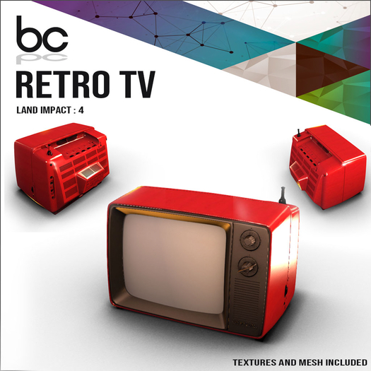 BC - Vintage TV (boxed)