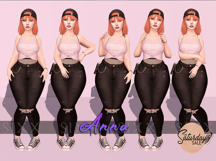 - sixx - Anna Pose Set