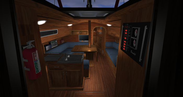 ME_Bandit 50/3 Texture Mod Interior Warm Wood