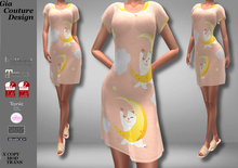 "GCD" Natasha Sleepshirts and Slippers Nude