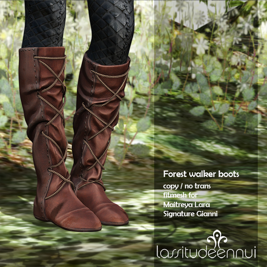 lassitude & ennui Forest walker boots - FATPACK