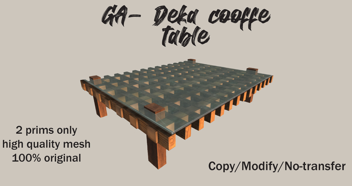 GA-Deka coffee table 2.0 Copy/Mody